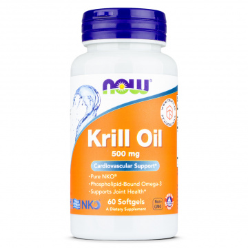 Now Foods - Krill Oil 500 mg Softgels - 60 softgels