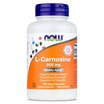 Now Foods - L-Carnosine 500 mg - 100 capsules