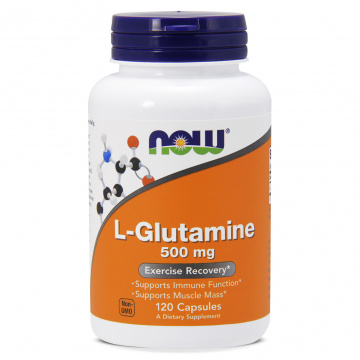 Now Foods - L-Glutamine 500 mg - 120 caps
