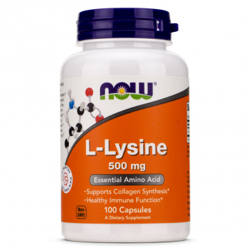 Now Foods - L-Lysine 500 mg - 100 caps