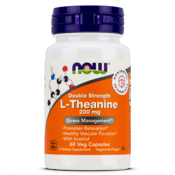 Now Foods - L-Theanine 200mg - 60 caps