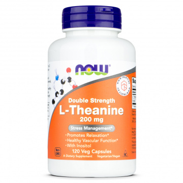 Now Foods - L-Theanine 200mg - 120 caps