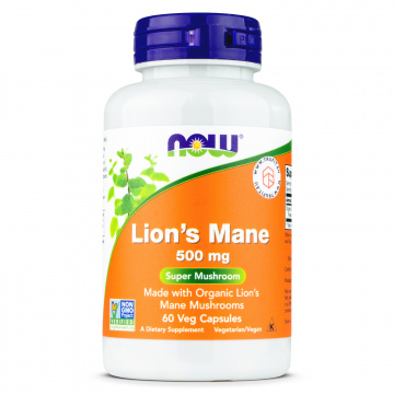 Now Foods - Lion's Mane 500 mg - 60 caps