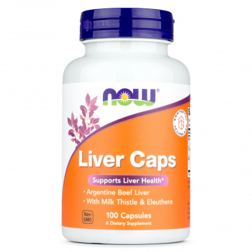 Now Foods - Liver Caps - 100 caps