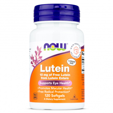 Now Foods - Lutein 10 mg - 120 softgels