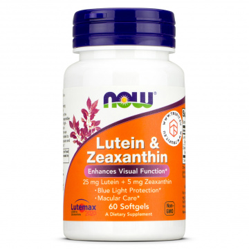 Now Foods - Lutein & Zeaxanthin - 60 softgels