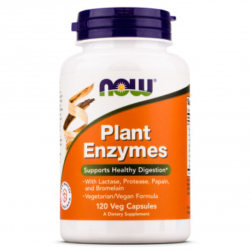 Now Foods - Plant Enzymes - 120 veg capsules