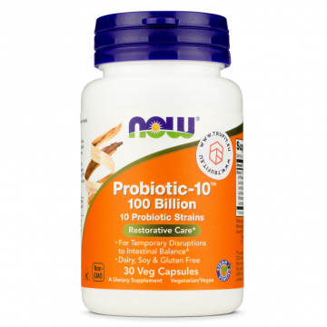Now Foods - Probiotic-10 100 Billion - 30 caps