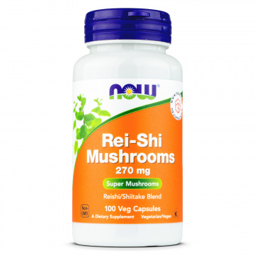 Now Foods - Rei-Shi Mushrooms - 100 caps