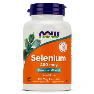 Now Foods - Selenium 200 mcg - 180 caps