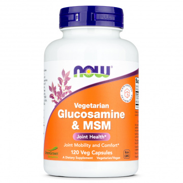Now Foods - Glucosamine & MSM Vegetarian - 120 caps