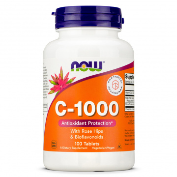 Now Foods - Vitamin C-1000 Tablets - 100 tablets