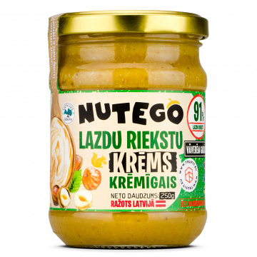 Nutego - Lazdyno riešutų kremas - 250 g
