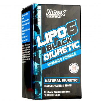 Nutrex Research - Lipo 6 Black Diuretic - 80 caps