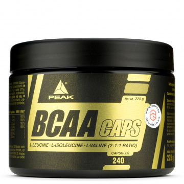 Peak - BCAA Caps - 240 caps
