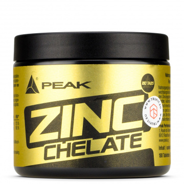 Peak - Zinc Chelate - 180 tablets