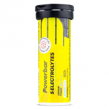PowerBar - 5 Electrolytes Sports Drink Tabs + Caffeine - 10 tablets