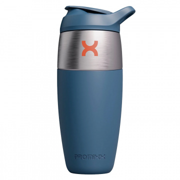 Promixx - Pursuit Stainless Steel Shaker - Midnight Blue