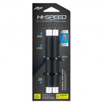 PTP - HI Speed Jump Rope - Black