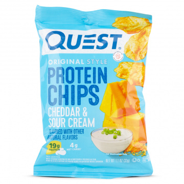 Quest Nutrition - Protein Chips Original Style - Cheddar & Sour Cream