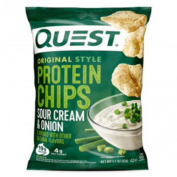 Quest Nutrition - Protein Chips Original Style - Sour Cream & Onion