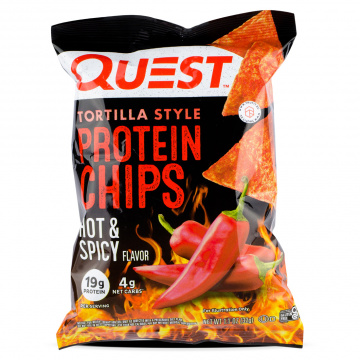 Quest Nutrition - Protein Tortilla Chips - Hot & Spicy
