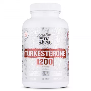 Rich Piana 5% - Turkesterone 1200 - 120 caps