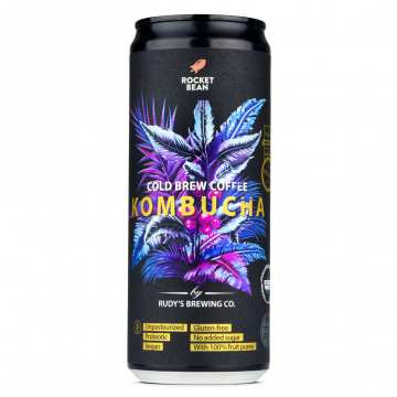 Rudy's Brewing Co. - Kombucha - Cold Brewed Coffee