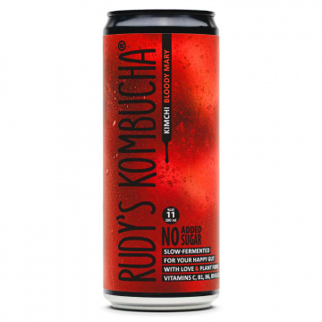 Rudy's Brewing Co. - Kombucha - Spicy Kimchi & Tomato