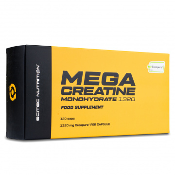 Scitec Nutrition - Mega Creatine Monohydrate 1320 - 120 caps