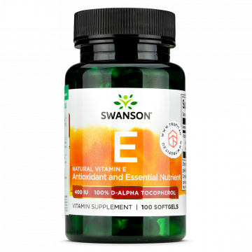 Swanson - Vitamin E 400 IU - 60 softgels