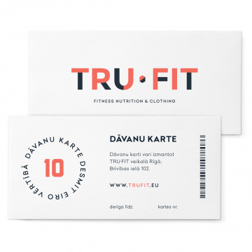 TRUFIT - kinkekaart - 10 euro