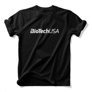 Biotech USA - Black Logo T-Shirt - Large