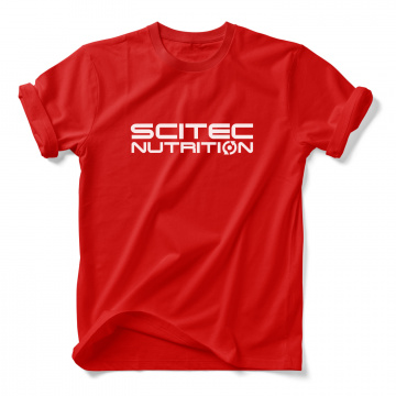 Scitec Nutrition - Red Logo T-Shirt - Large
