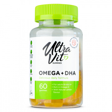 UltraVit - GUMMIES OMEGA + DHA - 60 gummies