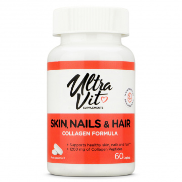 UltraVit - Skin Nails & Hair - 60 caplets