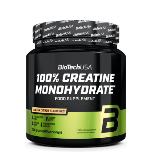 Biotech USA - 100% Creatine Monohydrate Flavoured