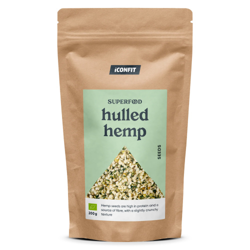 iConfit - Hulled Hemp Seeds Organic