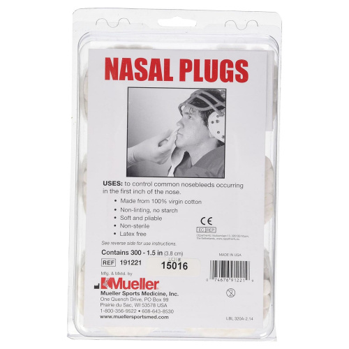 Mueller - Nasal Plugs