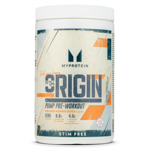 MyProtein - Origin Pump Pre-Workout