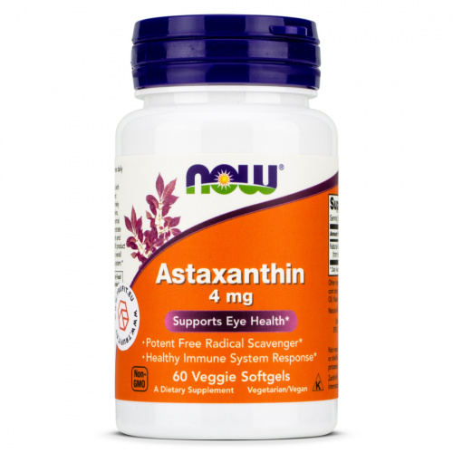 Now Foods - Astaxanthin 4mg