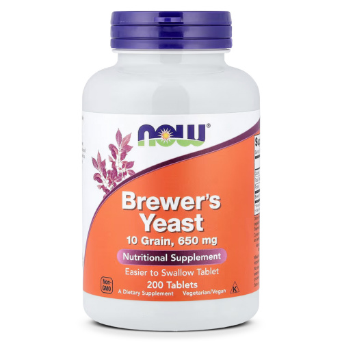 Now Foods - Brewer's Yeast 650 mg