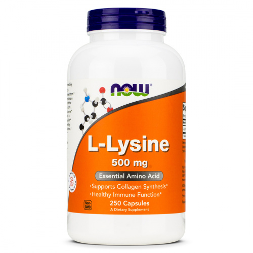 Now Foods - L-Lysine 500 mg