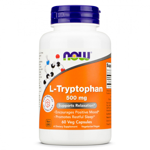 Now Foods - L-Tryptophan 500mg