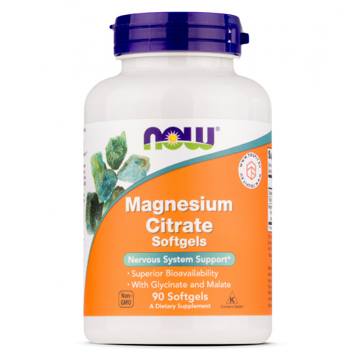 Now Foods - Magnesium Citrate Softgels