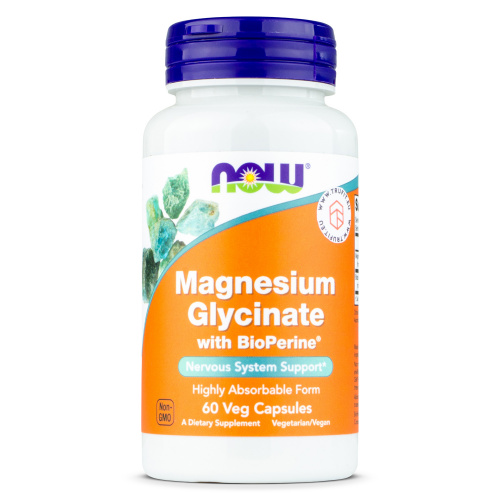 Now Foods - Magnesium Glycinate With BioPerine