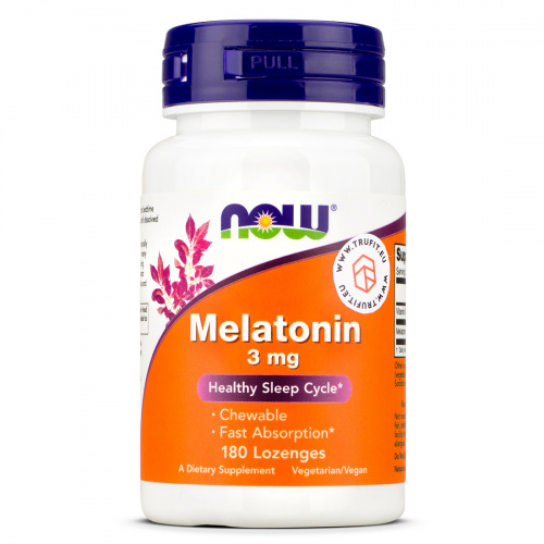 Now Foods - Melatonin 3mg Lozenges