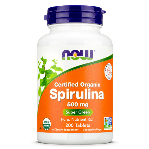 Now Foods - Spirulina Tablets 500mg