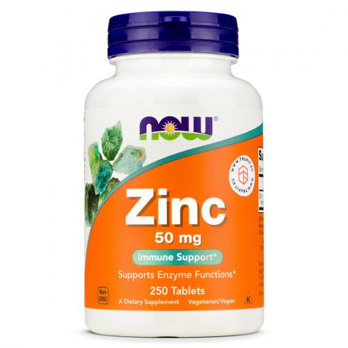 Now Foods - Zinc Gluconate 50 mg