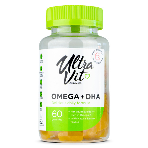 UltraVit - GUMMIES OMEGA + DHA